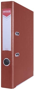 Office Products OFFICE products ordner, voor A4, uit karton, rug van 5,5 cm, bordeau