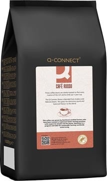 Q-CONNECT Q-CONNECT koffiebonen Café Rosso, pak van 1 kg