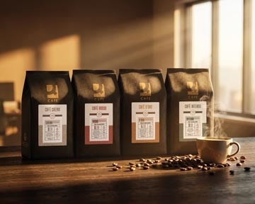 Q-CONNECT Q-CONNECT koffiebonen Café Rosso, pak van 1 kg