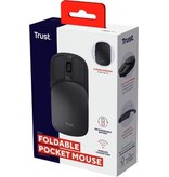 Trust Trust Zylo draadloze muis, inschuifbaar, zwart