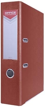 Office Products OFFICE products ordner, voor A4, uit karton, rug van 7,5 cm, bordeau