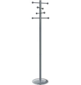 Maul MAUL kapstok Saphir Lite, uit metaal, hoogte 171 cm, 8 ophanghaken, grijs RAL7001