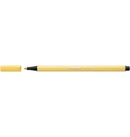 Stabilo STABILO Pen 68 viltstift, lichtgeel — levering per 10