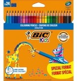 Bic Kids Bic Kids kleurpotlood Evolution, blister van 18 + 6 gratis