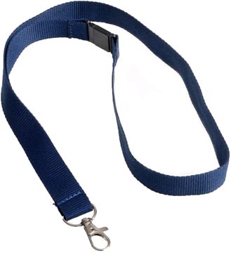 Europel Europel badgekoord, blauw, pak van 10 stuks