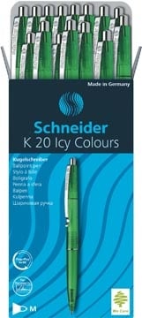 Schneider Schneider balpen K20 Icy Colours, medium, groen