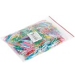 Office Products OFFICE products papierklemmen, 28 mm, geassorteerde kleuren, zak van 500 stuks