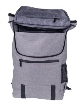 DONAU Donau Travel rugzak London, 18 l, 15,6 inch, grijs