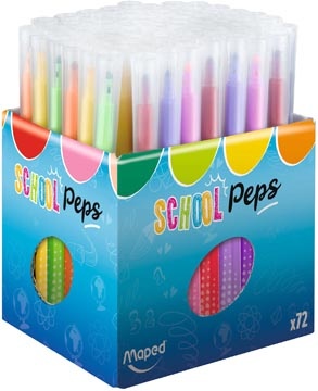 Maped Maped viltstift Color'Peps, doos van 72 stuks (classpack)