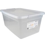 DONAU Home DONAU Home opbergdoos, 40 liter, transparant