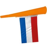 DBV Oranje toeter, met vlag