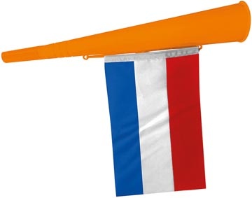 DBV Oranje toeter, met vlag
