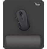 Fellowes Breyta muismat met polssteun, zwart