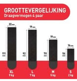 Command Command fotolijststrip, medium, draagvermogen 5 kg, zwart, blister van 8 stuks