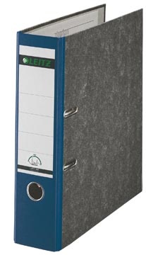 Leitz Leitz ordner, ft A4, rug van 8 cm, karton, blauw