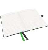 Leitz Leitz Complete notitieboek, ft A6, harde kaft, gelijnd, zwart