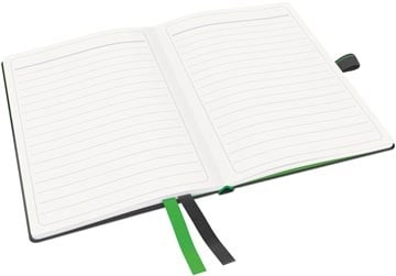 Leitz Leitz Complete notitieboek, ft A6, harde kaft, gelijnd, zwart