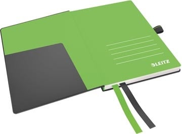 Leitz Leitz Complete notitieboek, ft A6, harde kaft, gelijnd, zwart