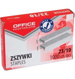 Office Products OFFICE products nietjes 23-10, metaal, doos van 1000 stuks