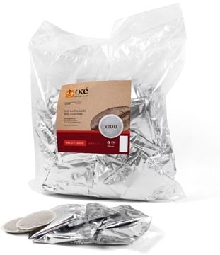 OKE Koffie Oké koffiepads, Senseo compatible, Mild, pak van 100 pads