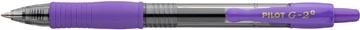 Pilot Pilot G-2-07 Plus roller, medium, violet — levering per 12