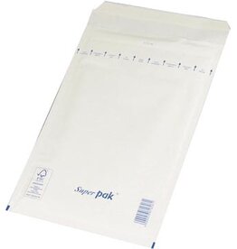 Office Products OFFICE products luchtkussenenveloppen, met stripsluiting, 220 x 265 mm, wit, pak van 10 stuks