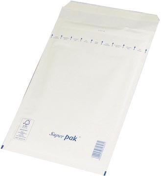 Office Products OFFICE products luchtkussenenveloppen, met stripsluiting, 220 x 265 mm, wit, pak van 10 stuks