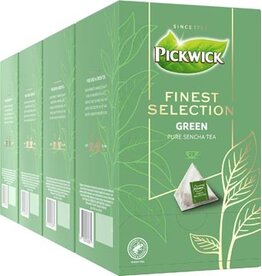 Pickwick Pickwick thee finest selection, groene thee, pak van 25 zakjes