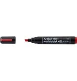 Artline Artline permanent marker Drysafe 190 Eco-Green, 2-5 mm, schuine punt,  rood