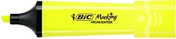 Bic Bic markeerstift Highlighter Flat, geel — levering per 12