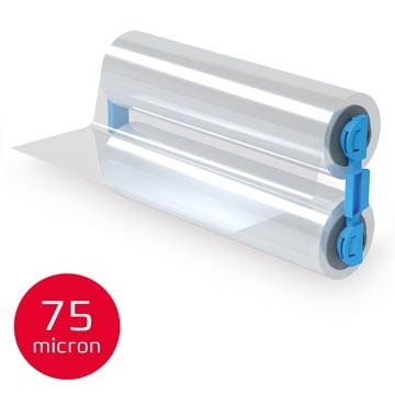 GBC GBC navulling voor Foton 30 hervulbare lamineerrol, 75 Micron, glanzend, maximaal 250 A4 documenten