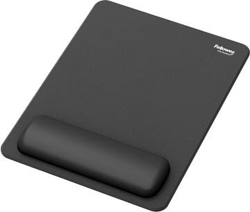 Fellowes Breyta muismat XL met polssteun, zwart