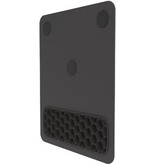 Fellowes Breyta muismat XL met polssteun, zwart