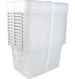 DONAU Home DONAU Home opbergdoos, 15 liter, transparant