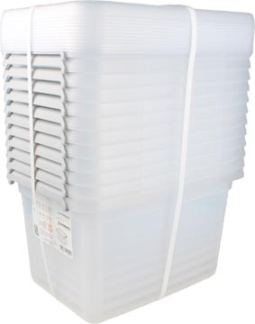 DONAU Home DONAU Home opbergdoos, 15 liter, transparant