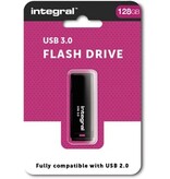 Integral Integral Black USB stick 3.0, 128 GB, zwart