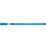 Stabilo STABILO Pen 68 viltstift, neon blauw — levering per 10
