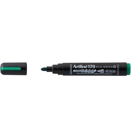 Artline Artline permanent marker Drysafe 170 Eco-Green, 2 mm, ronde punt, groen
