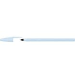 Bic Bic balpen Cristal Medium pastel, doos van 20 stuks, assorti