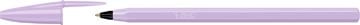 Bic Bic balpen Cristal Medium pastel, doos van 20 stuks, assorti