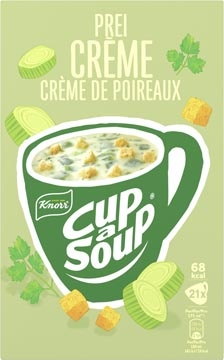 Cup A Soup Knorr Cup-a-Soup prei, pak van 21 zakjes