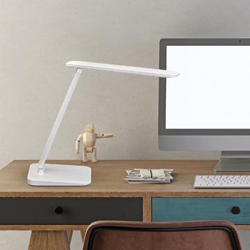 Maul MAUL bureaulamp Sally, LED, dimbaar, op voet, wit