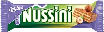 Milka Miilka Nussini reep chocolademelk en hazelnoot, 31,5 g