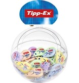 Tipp-ex Tipp-Ex mini-pocket mouse pastel, bubbel display van 40 stuks, assorti