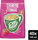 Cup A Soup Knorr Cup-a-Soup vending, chinese tomaat, 140 ml, zak van 40 porties