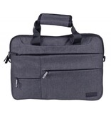 DONAU Donau Travel laptoptas Budapest, 3 l, 14 inch, grijs