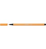 Stabilo STABILO Pen 68 viltstift, papaya oranje — levering per 10