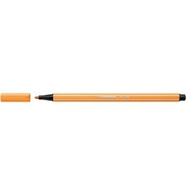 Stabilo STABILO Pen 68 viltstift, papaya oranje — levering per 10