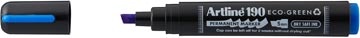 Artline Artline permanent marker Drysafe 190 Eco-Green, 2-5 mm, schuine punt, blauw