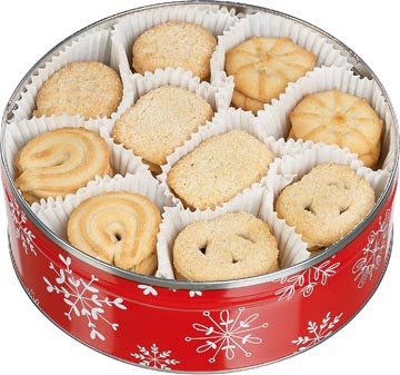Hamlet Hamlet Danisch cookies assortiment Kerstmis, metalen doos van 400 g